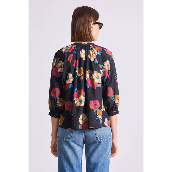 NEW APIECE APART messina top in floating floral